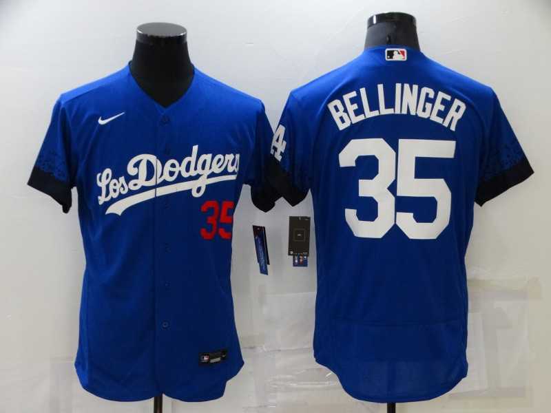 Dodgers 35 Cody Bellinger Royal 2021 City Connect Flexbase Jersey,We sell and wholesale Dodgers 35 Cody Bellinger Royal 2021 City Connect Flexbase Jersey on line form chian!